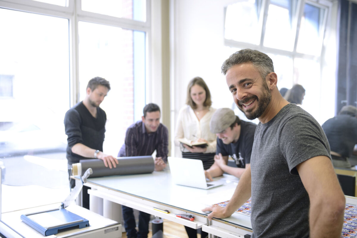 small business owner team